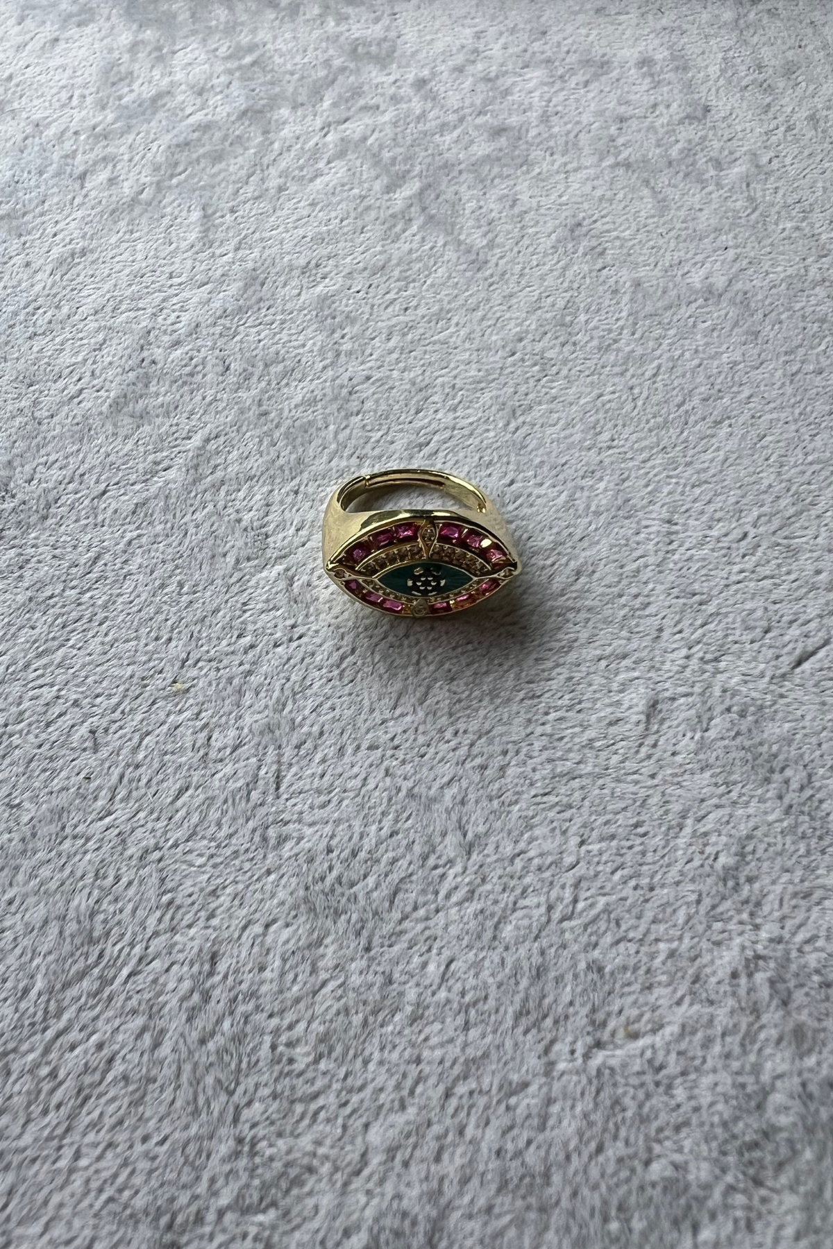 Mitico Jewelry Pinky Oval Yüzük 