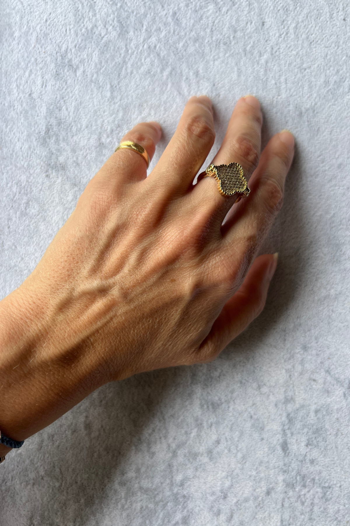 Mitico Jewelry Yoncalı Vintage Yüzük