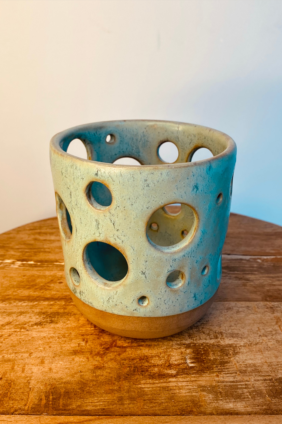 Orangery Objects Stonware Seramik Mavi Mumluk