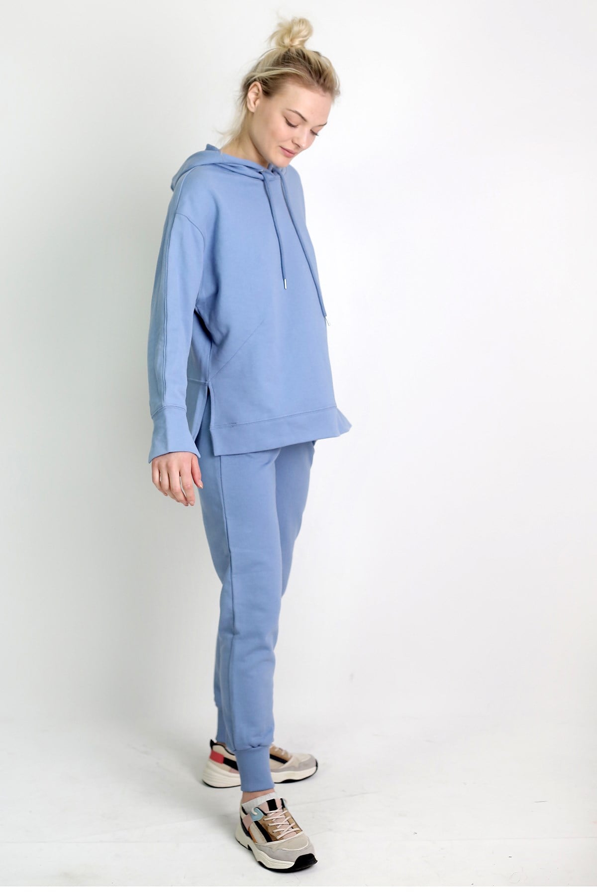 Oversize Sweatshirt Mavi