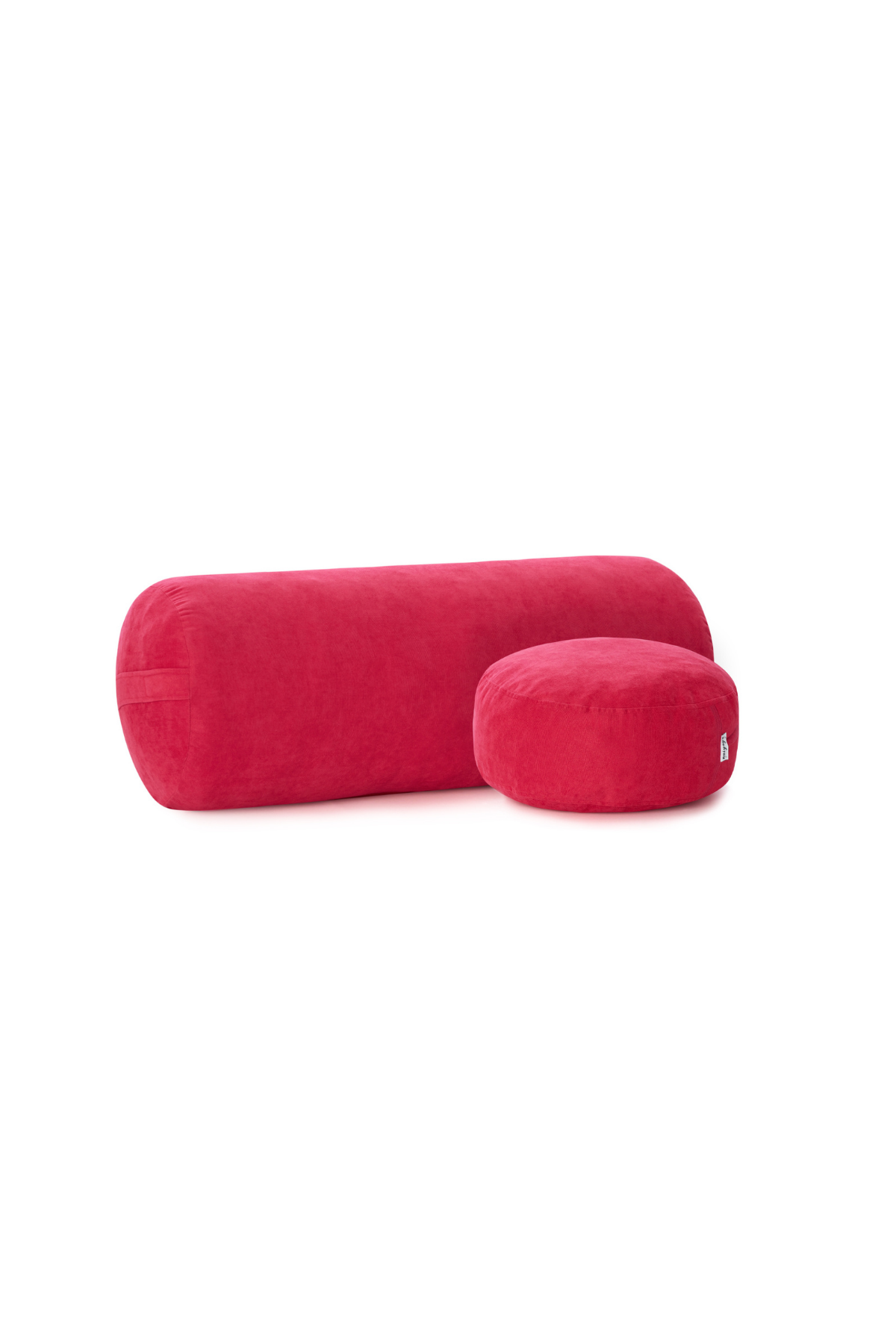 Pembe Bolster & Meditasyon Minderi