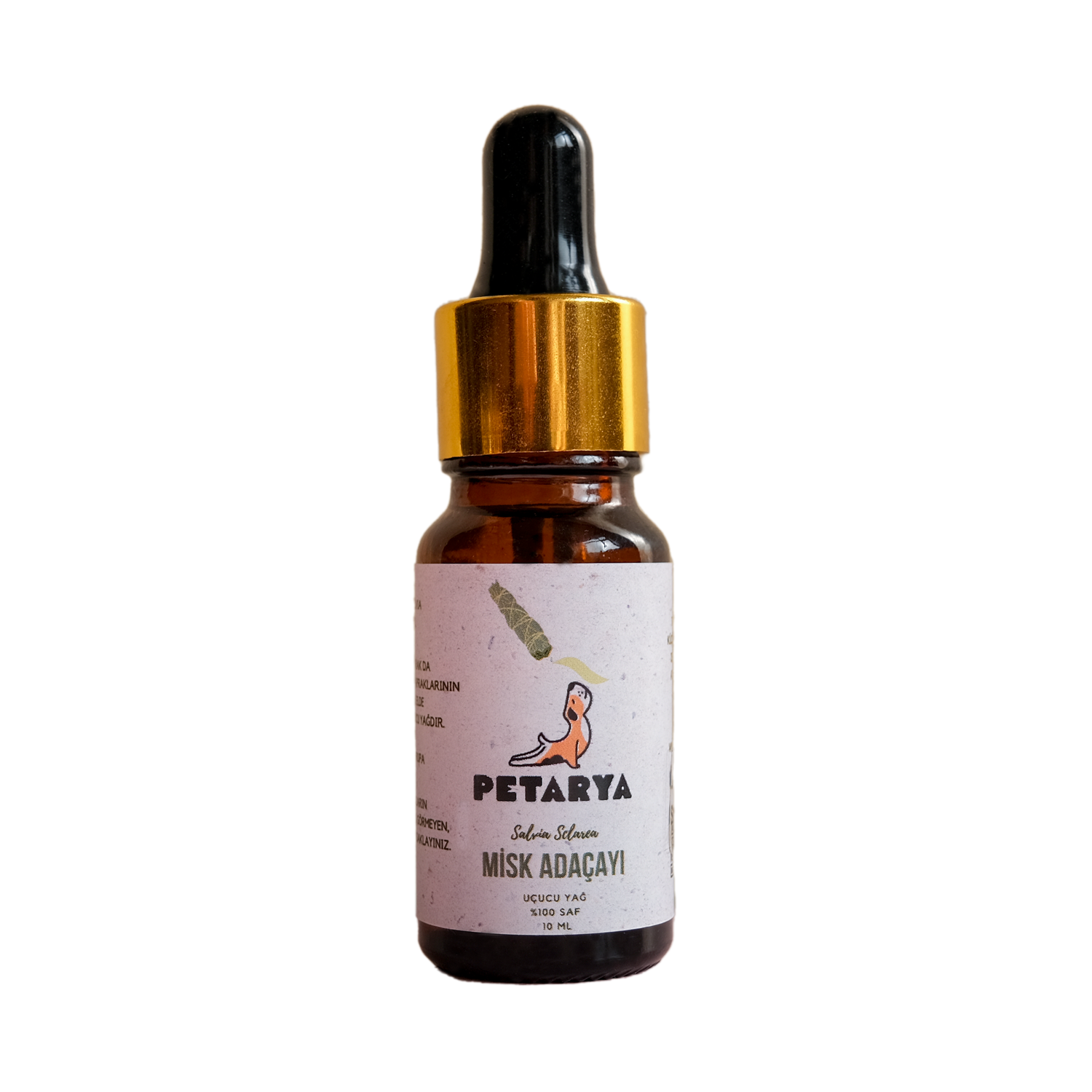 Petarya %100 Saf Uçucu Misk Adaçayı Yağ Salvia Sclarea  - 10ml
