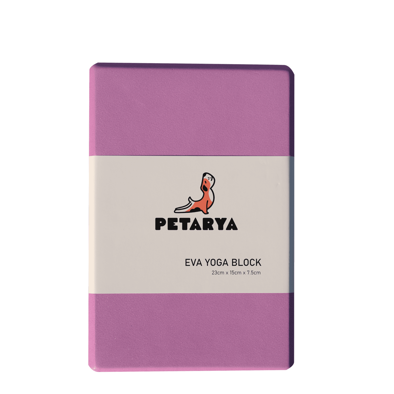 Petarya Comfort Series Mor EVA Yoga Blok