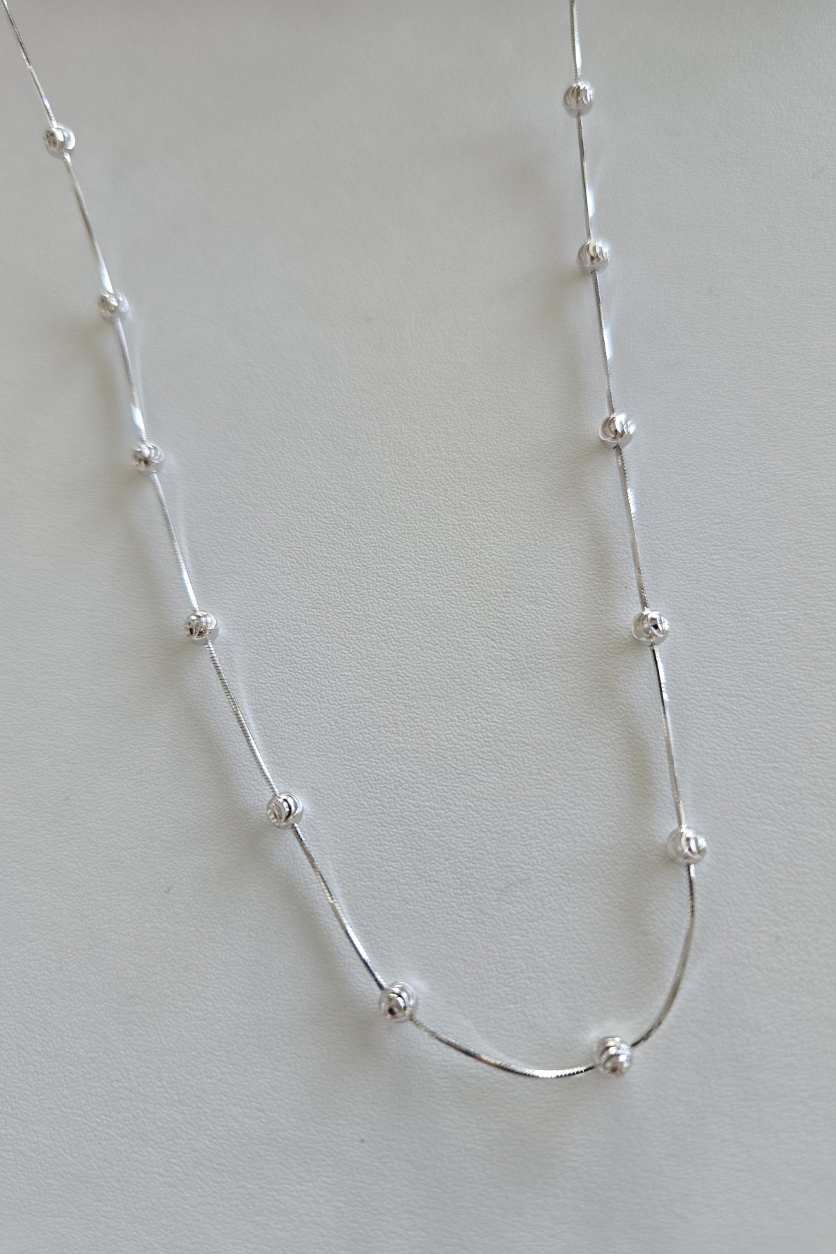 Seen By Seda Toplu Yılan Zincir Gümüş Kolye SN-2033