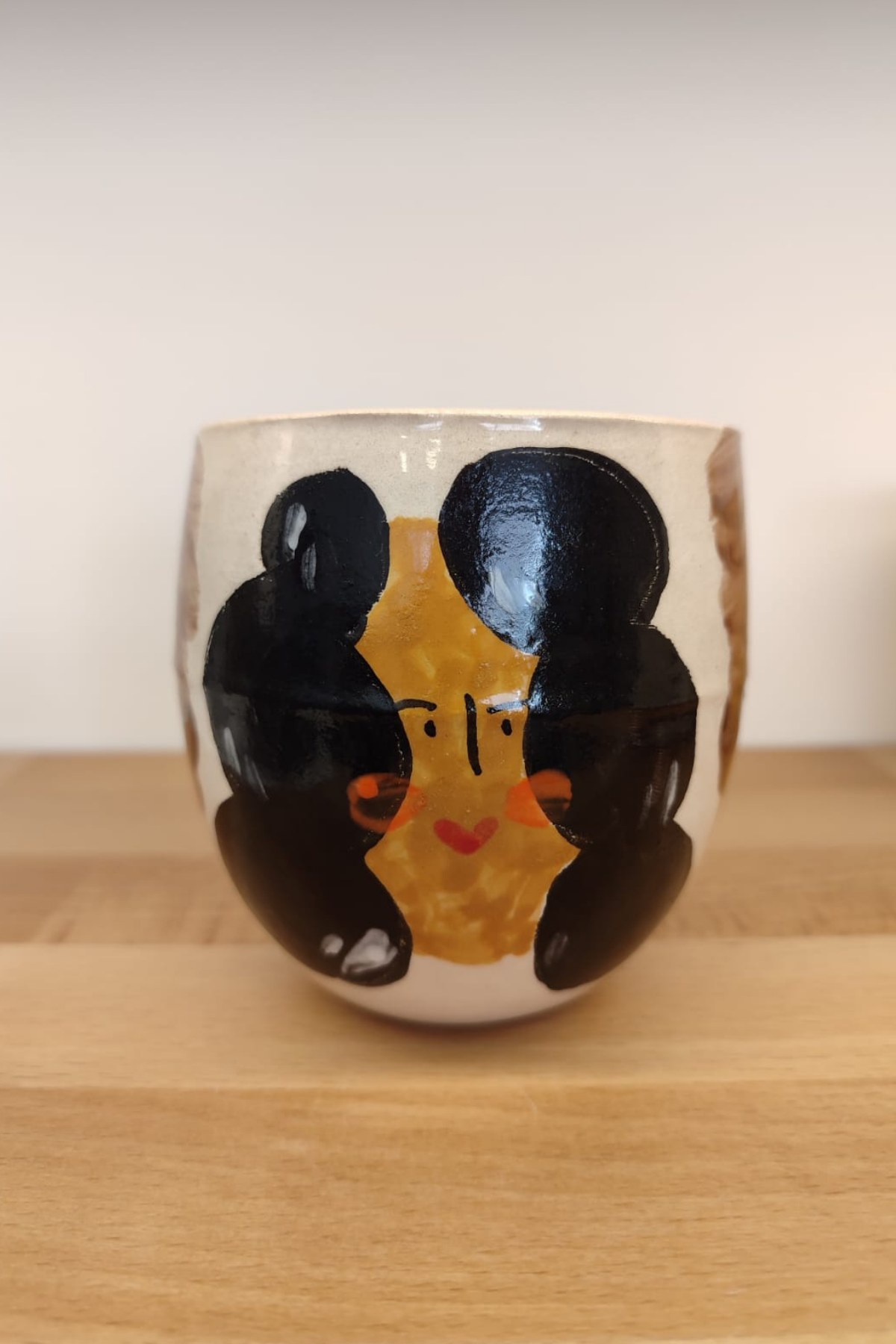 Studio2K Karakız Figürlü Bardak