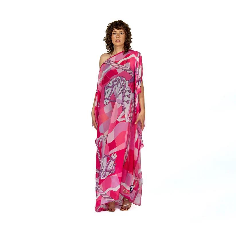 TukuTukum Pink Dreams Şifon Kaftan