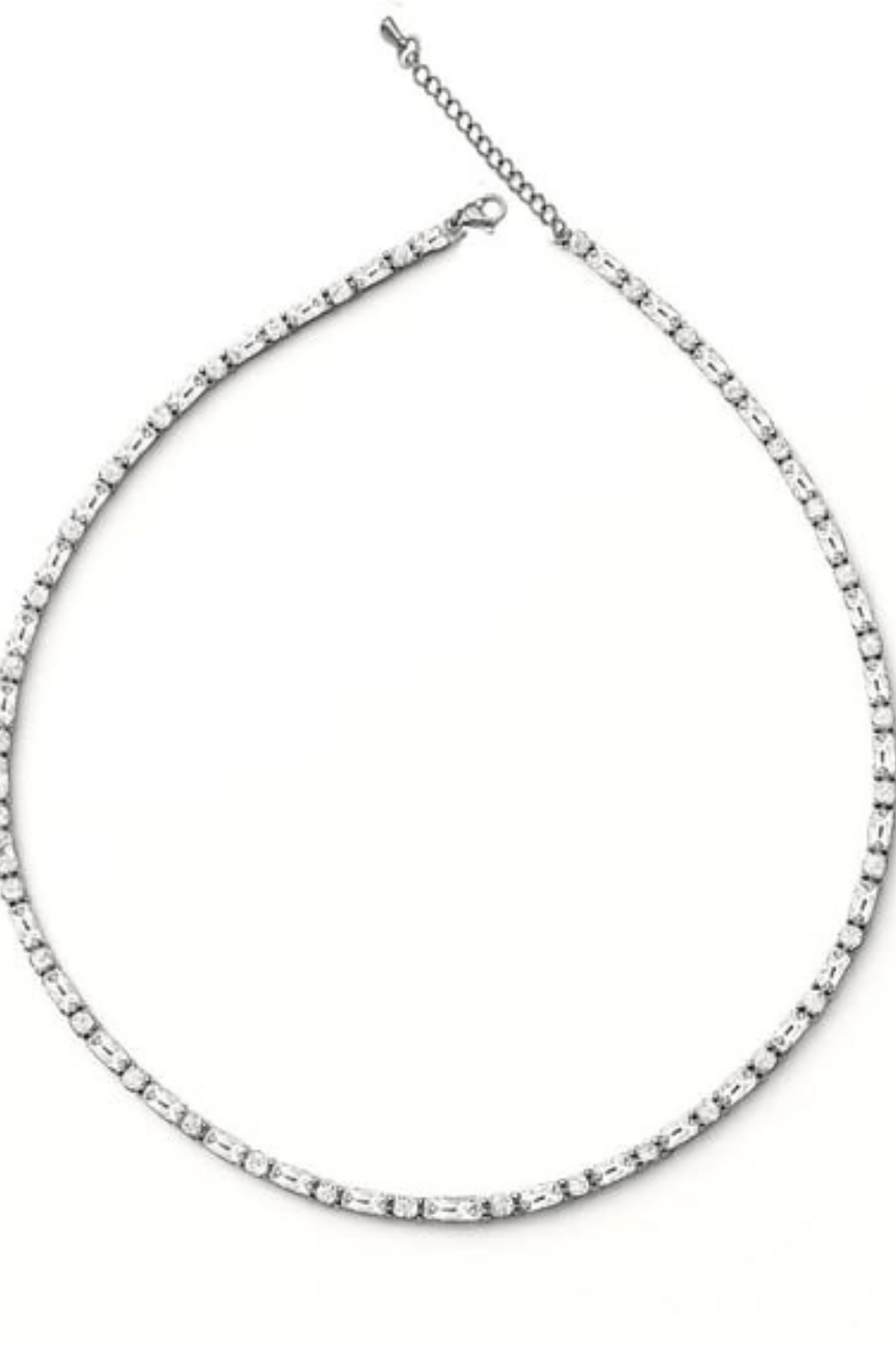 Welch Çelik Baget Taşlı Su Yolu Kolye