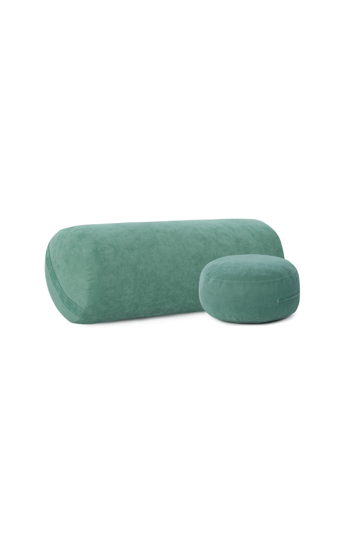 Yeşil Bolster & Meditasyon Minderi