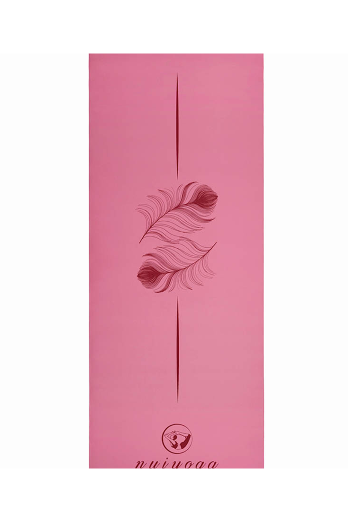 Yoga & Pilates Matı %100 Doğal Kaydırmaz 5 mm Pembe