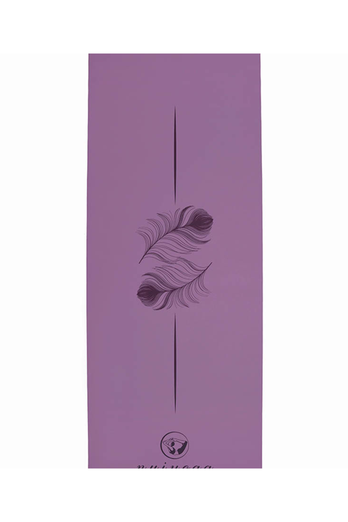 Yoga & Pilates Matı %100 Doğal Kaydırmaz 5 mm Mor 