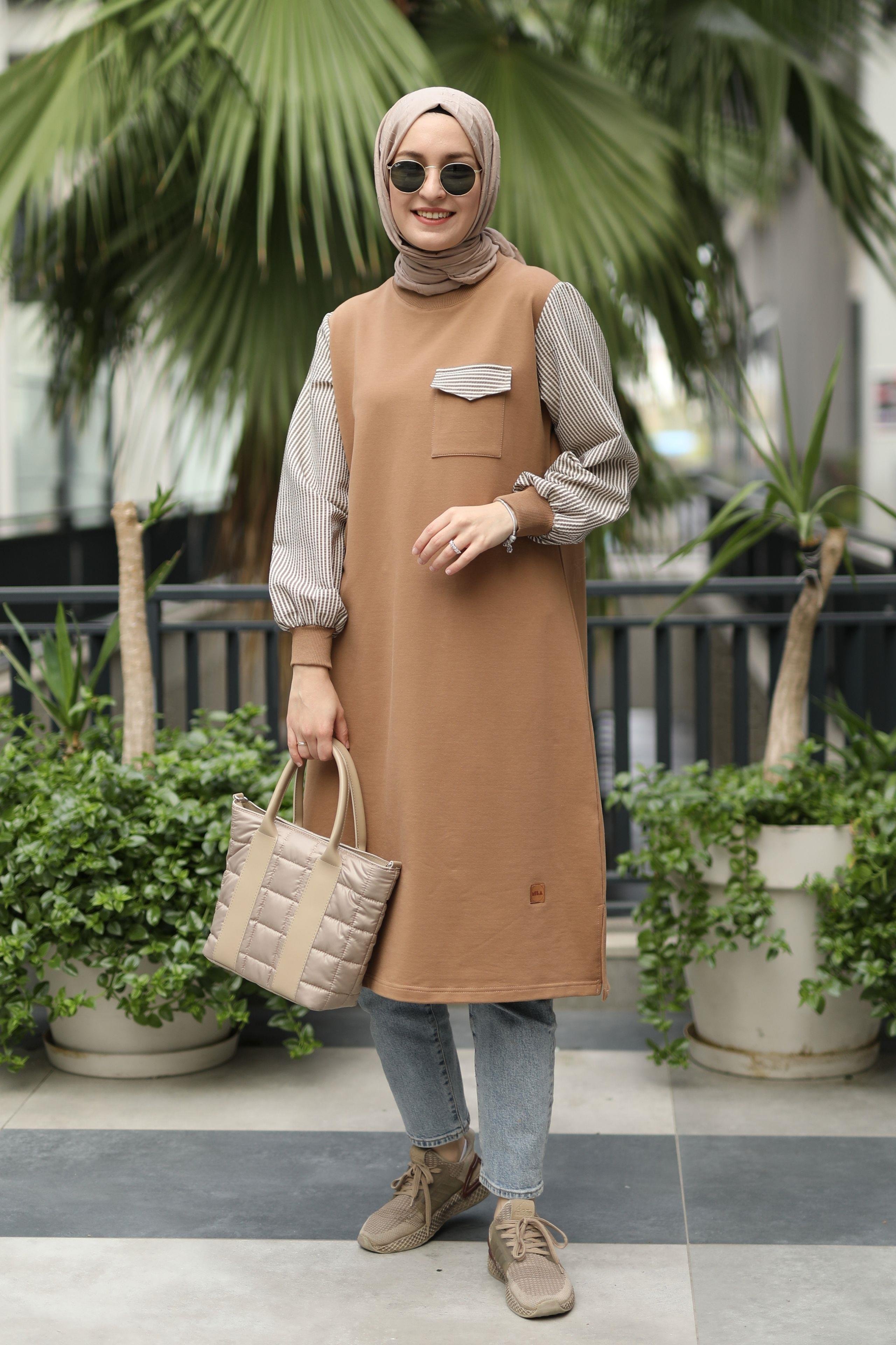 Gofre Sweat Camel