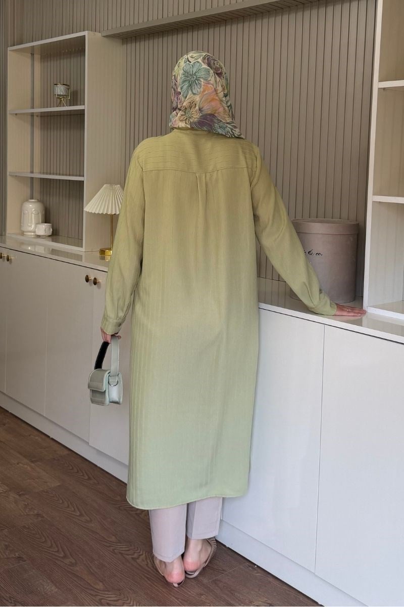 Lalin Uzun Tunik Çağla