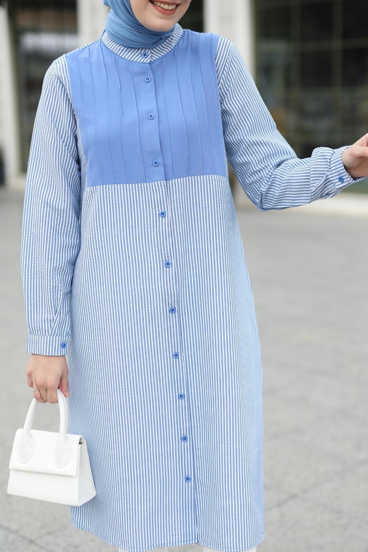 Mina Tunik Mavi