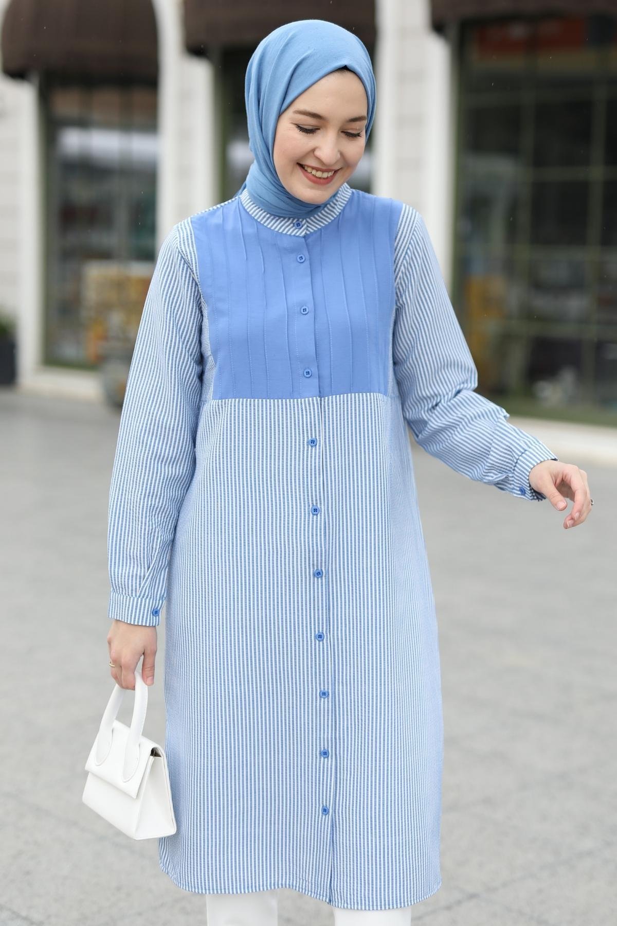 Mina Tunik Mavi