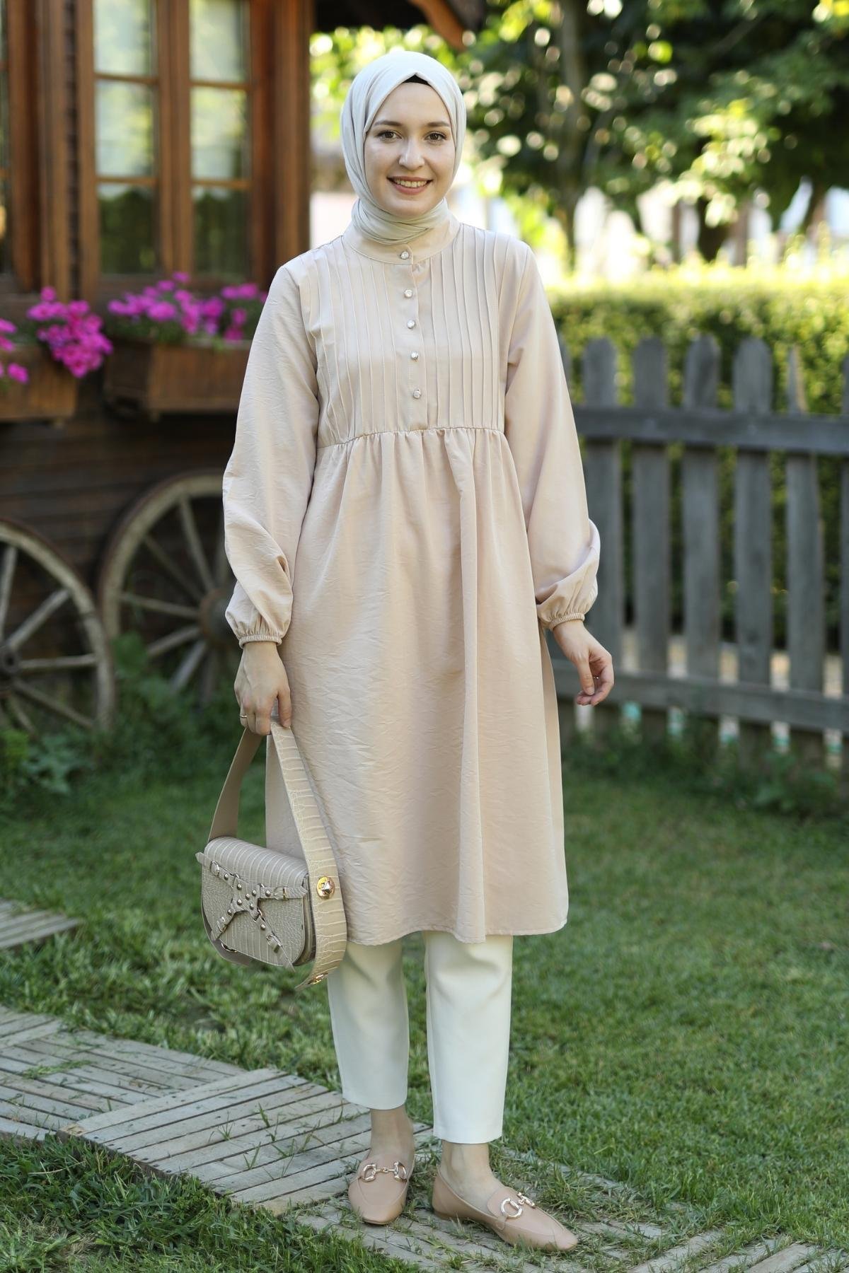Sedef Tunik Bej