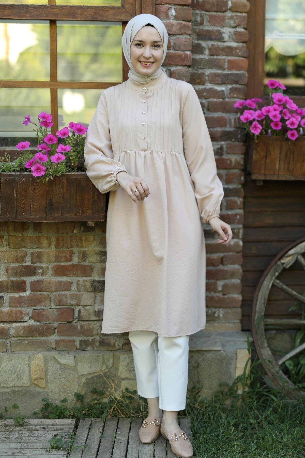 Sedef Tunik Bej