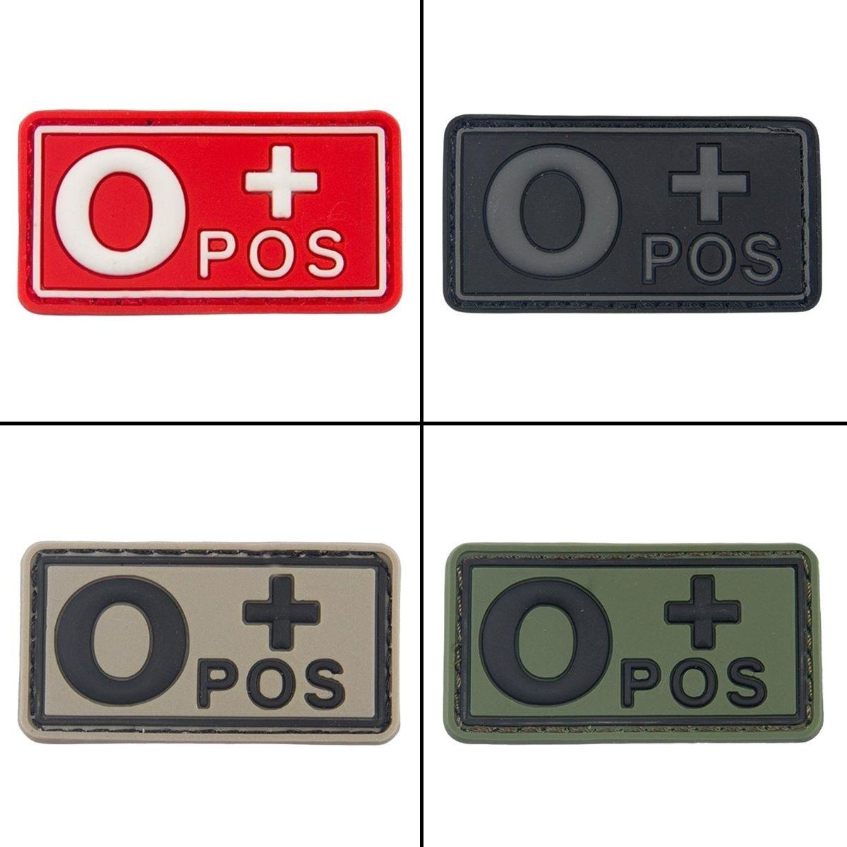 0 RH (+) Pozitif Kan Grubu Patch Arma