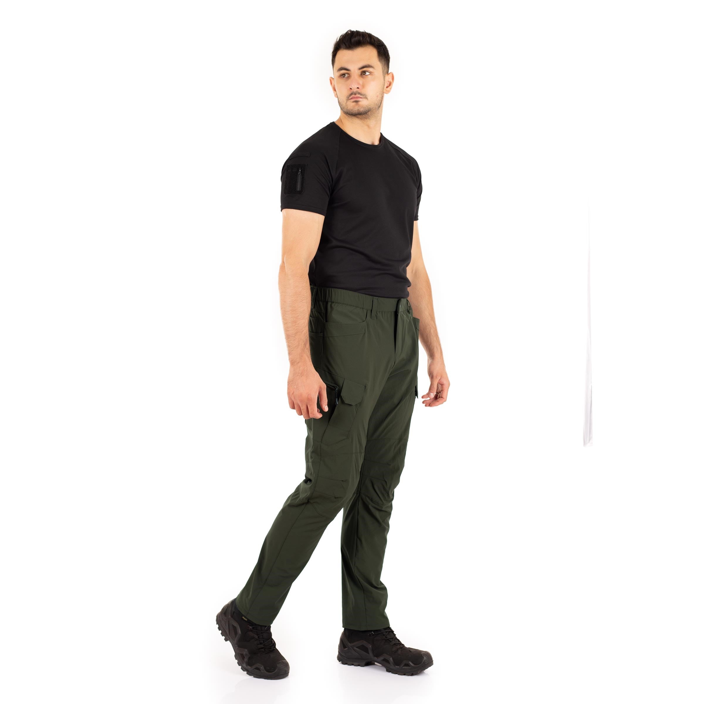 016 Su İtici Likralı Yazlık Erkek Taktik Pantolon Haki