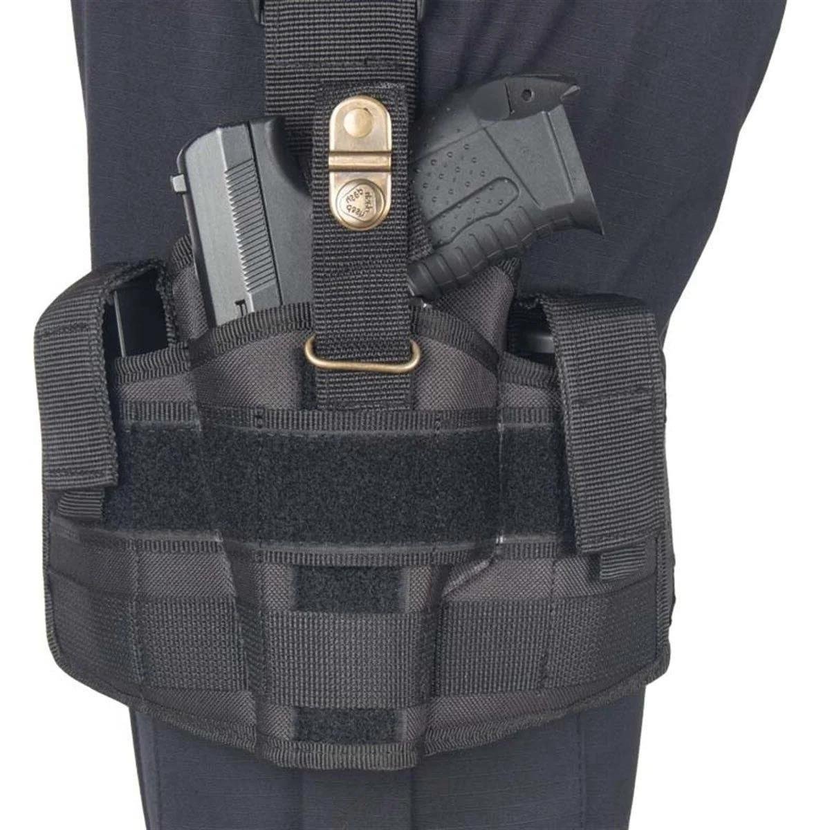 Ahtapot Bacak Kılıfı Lastik Cırtlı Siyah Sol El