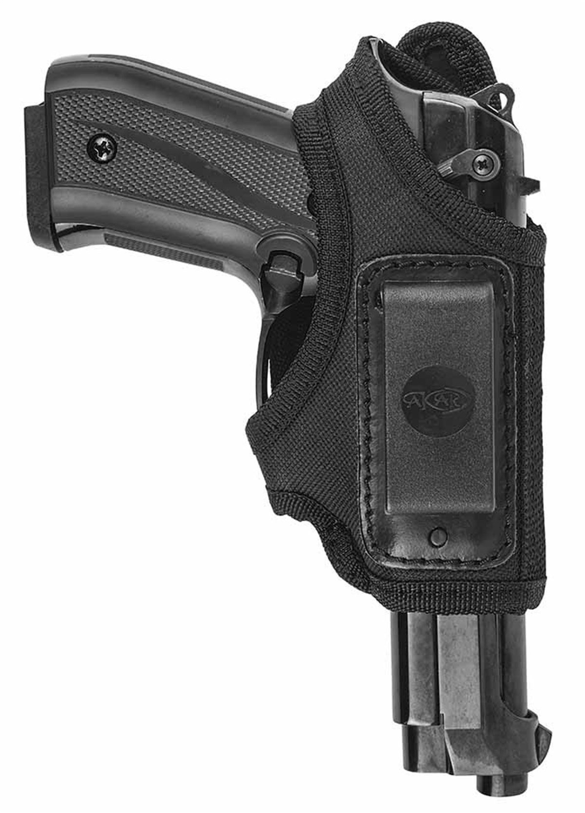 Airsoft Silah Kılıfı Universal Tüm Tabancalar İçin İç Ve Dış Taşıma Kumaş Maşalı Siyah