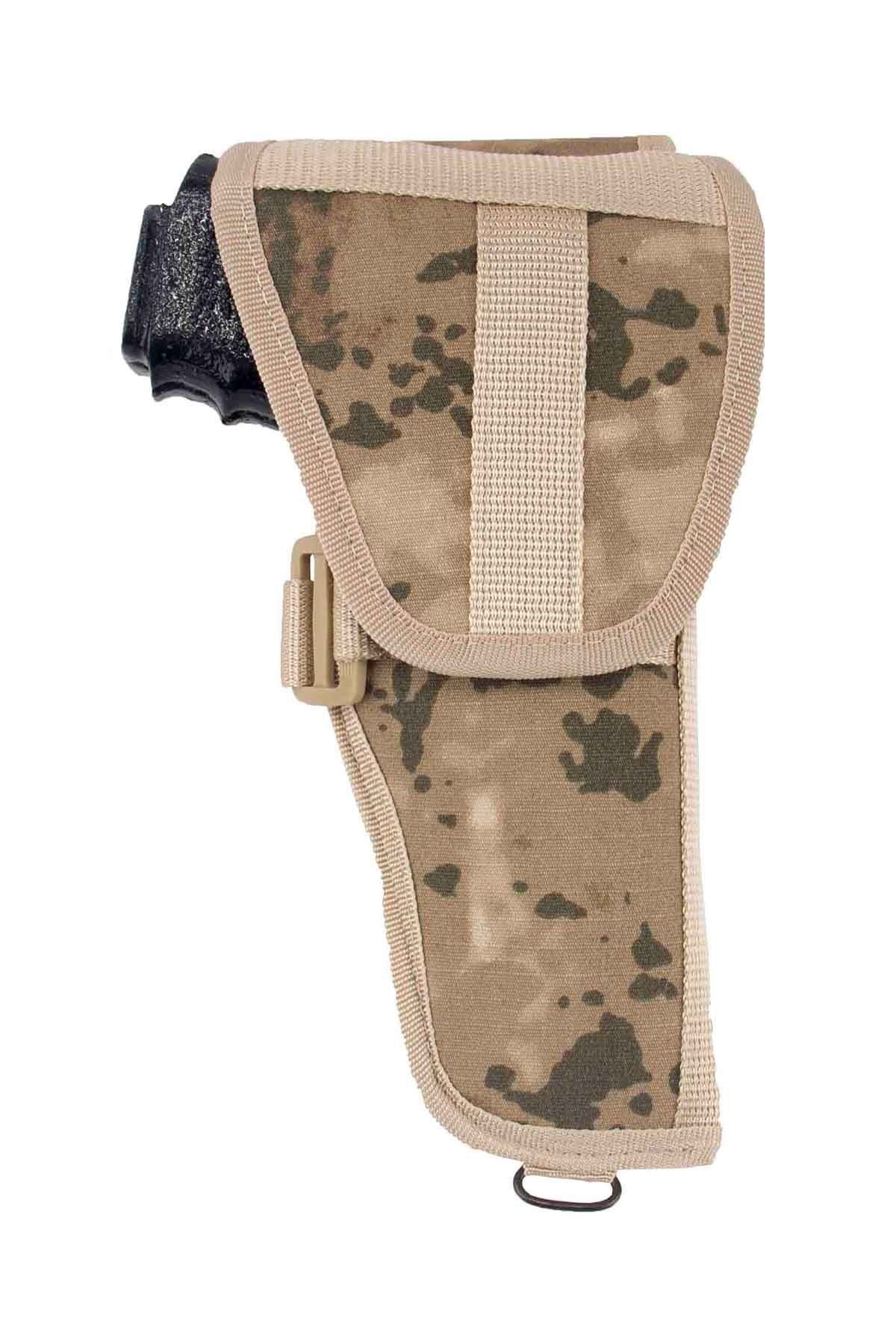 Airsoft Silah Kılıfı Universal Tüm Tabancalar İçin Dış Taşıma Kapaklı Çöl Kamuflaj