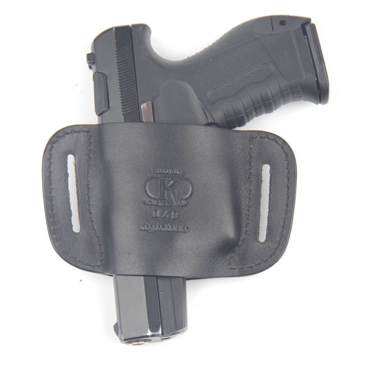 Airsoft Silah Kılıfı Universal Tüm Tabancalar İçin Dış Taşıma Deri Perdeli Siyah