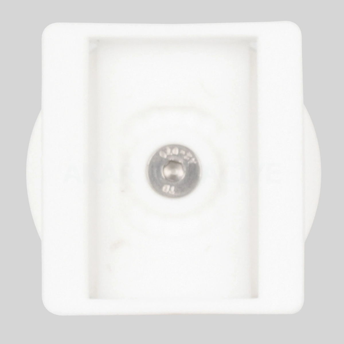 Akar Polimer Kilitli Kelepçe Kılıfı-Beyaz