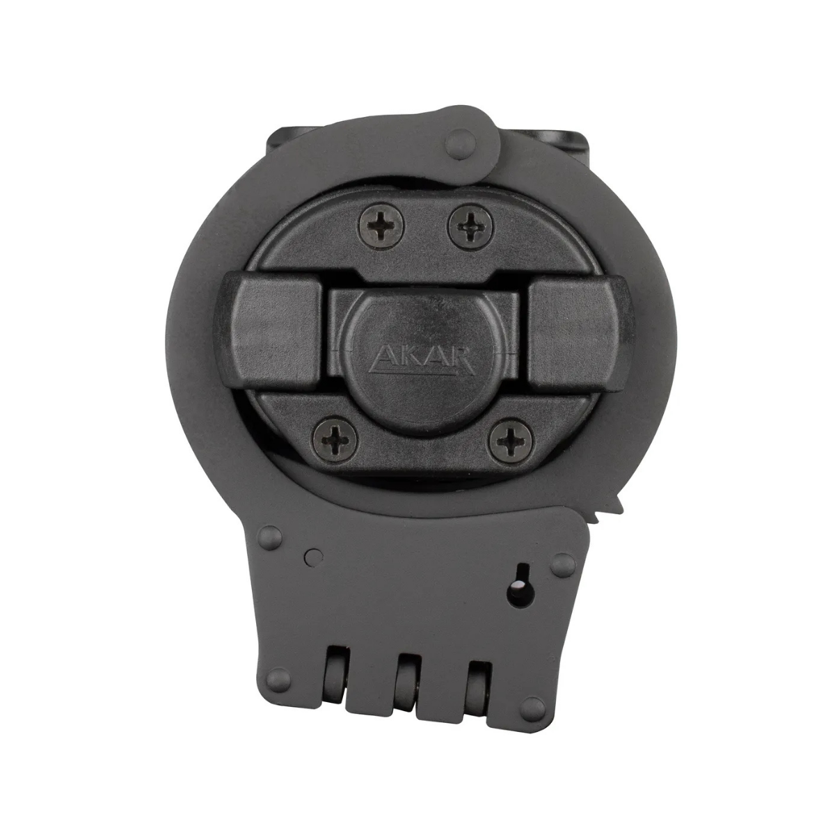 Akar Polimer Kilitli Kelepçe Kılıfı-Siyah