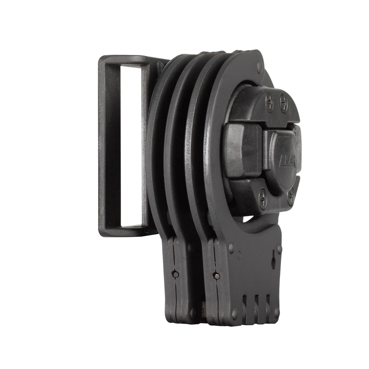 Akar Polimer Kilitli Kelepçe Kılıfı-Siyah