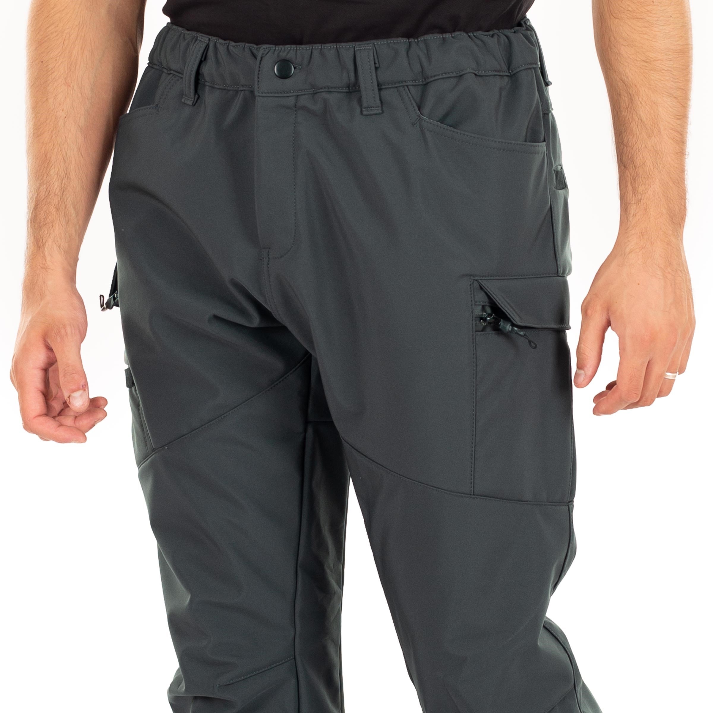 Alpha Softshell Taktik Pantolon Likralı Esnek Çok Cepli Antrasit