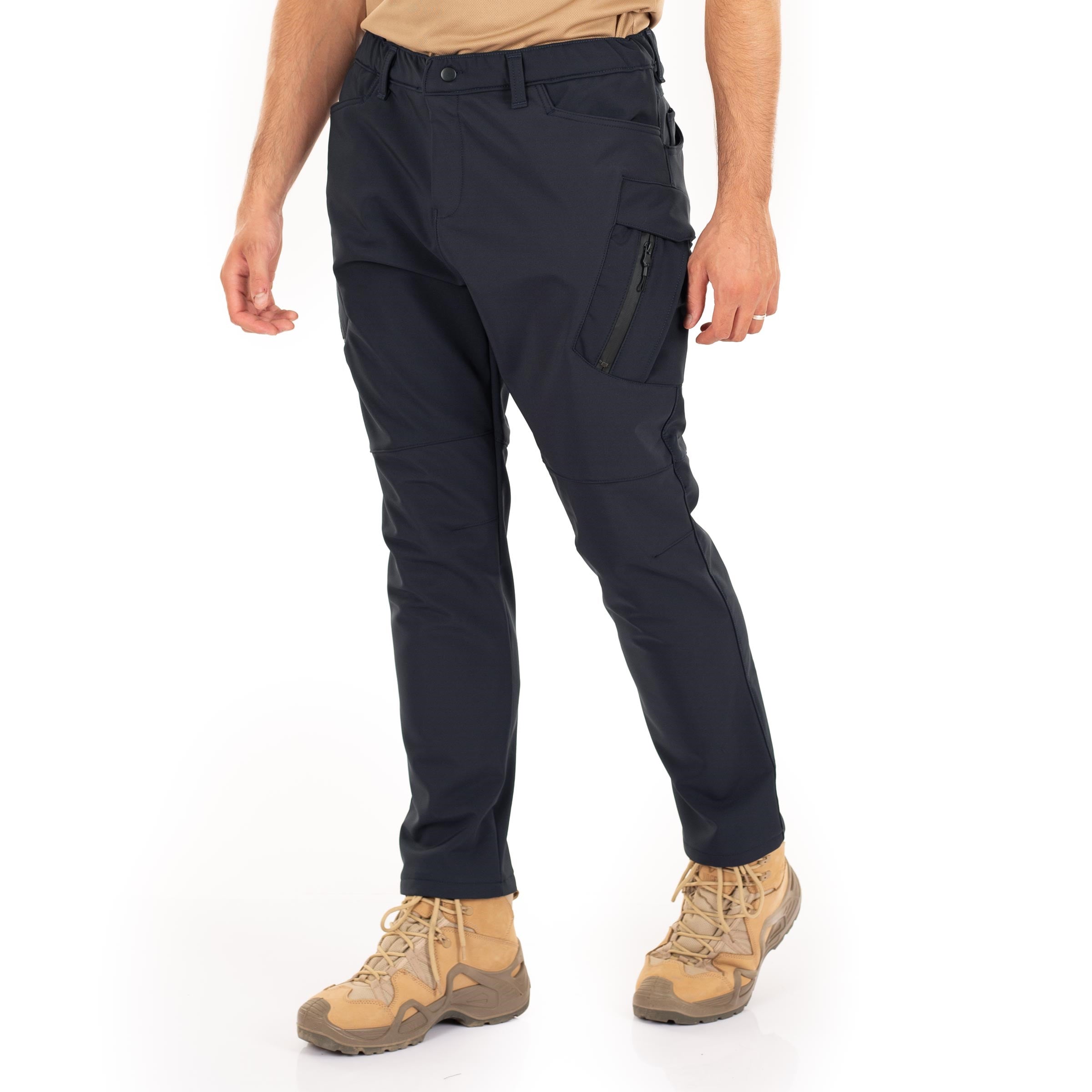 Alpine Softshell Taktik Pantolon İçi Polarlı Lacivert