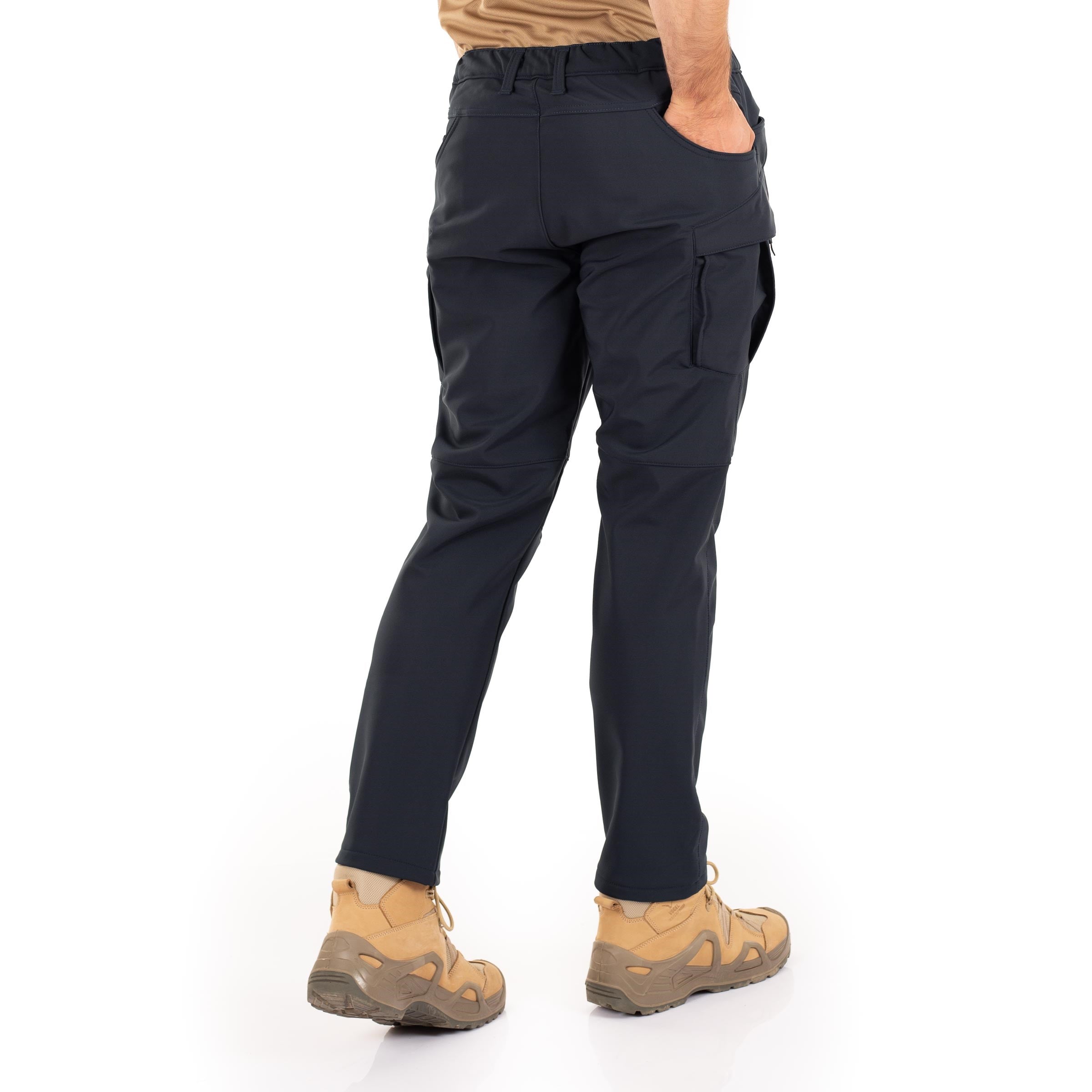 Alpine Softshell Taktik Pantolon İçi Polarlı Lacivert