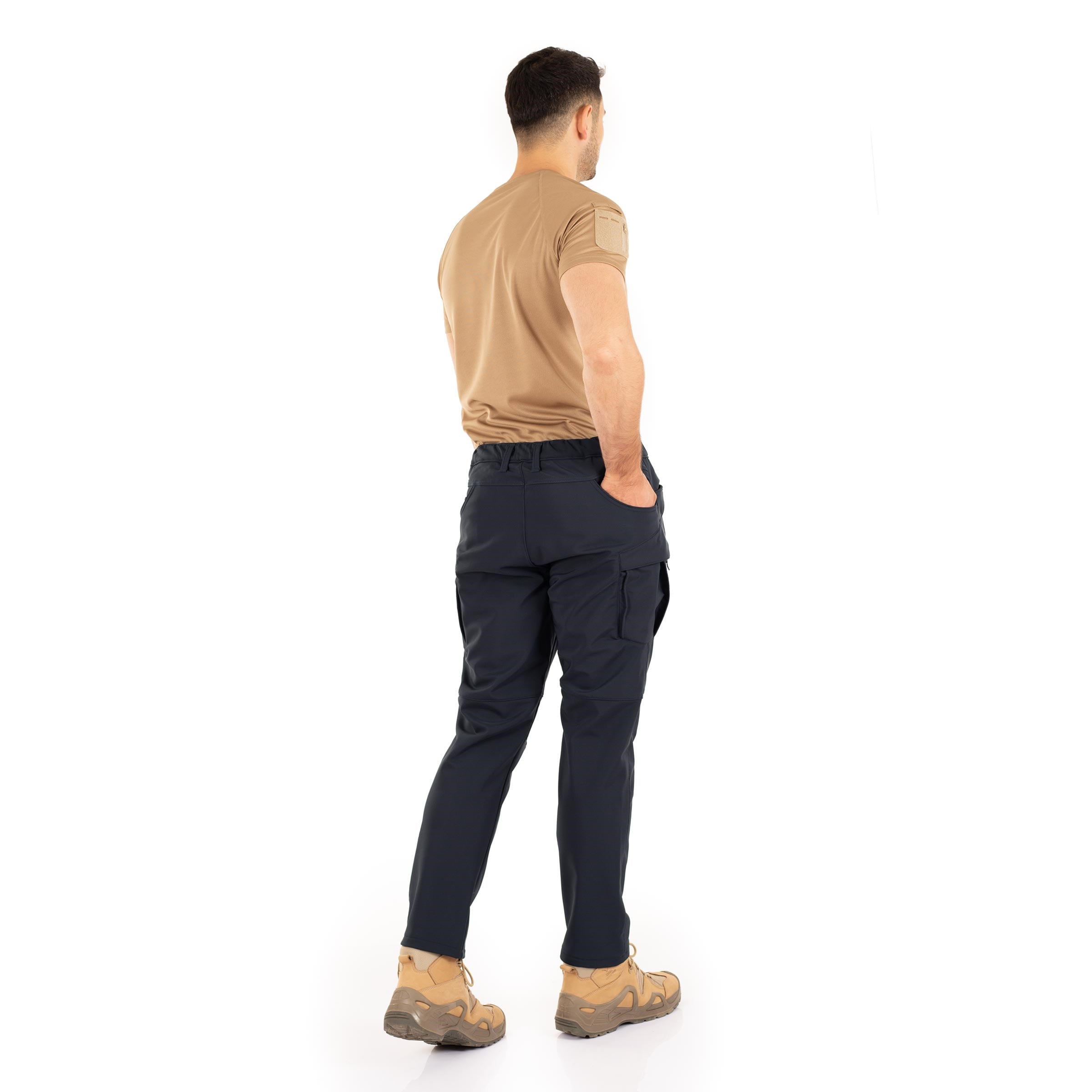 Alpine Softshell Taktik Pantolon İçi Polarlı Lacivert