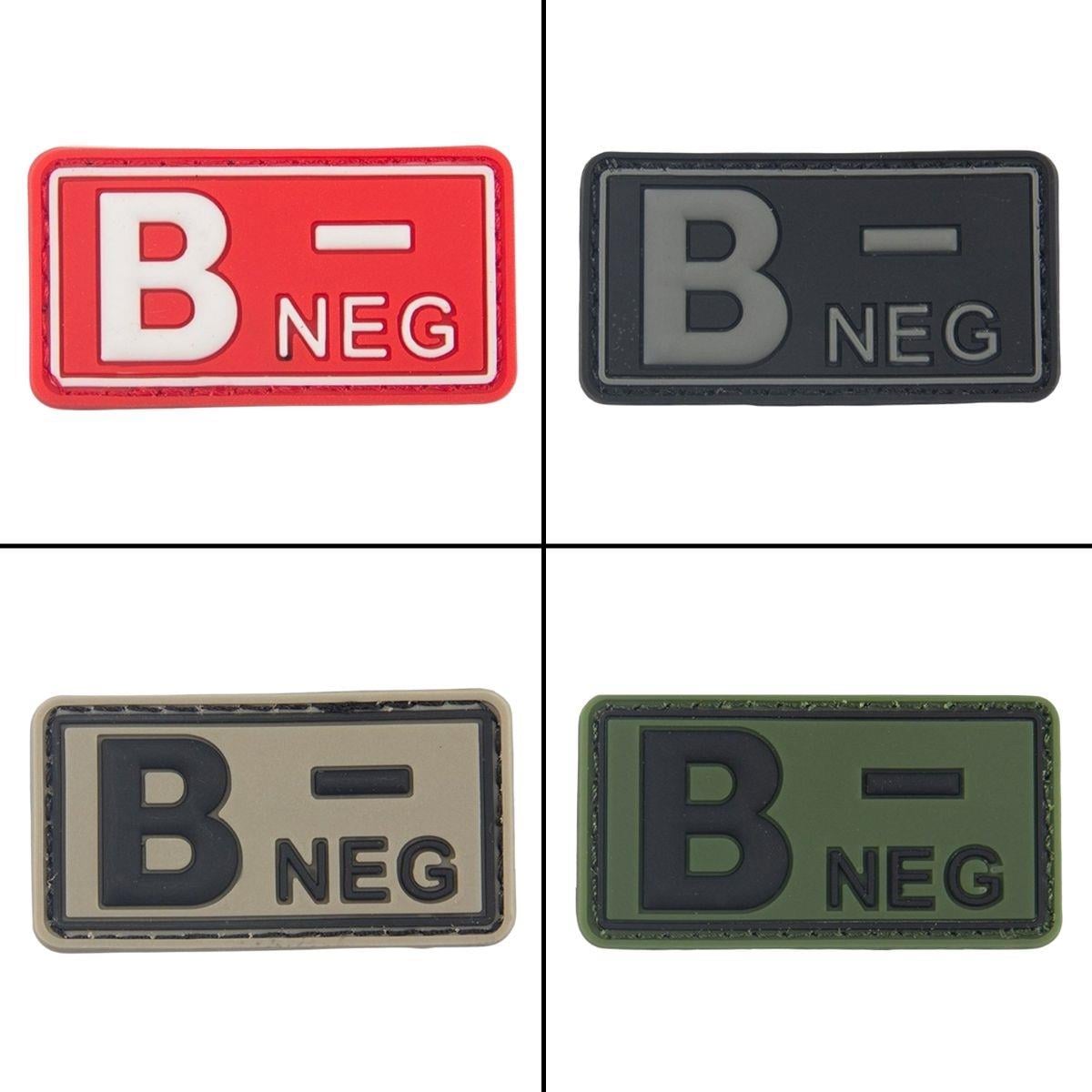 B RH (-) Negatif Kan Grubu Patch Arma