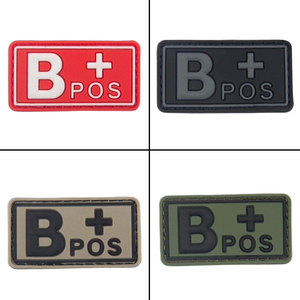 B RH (+) Pozitif Kan Grubu Patch Arma