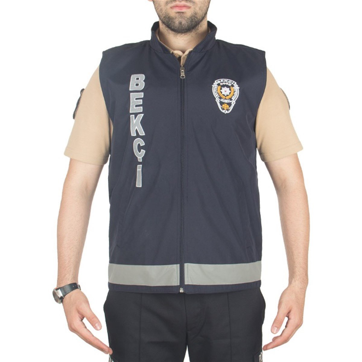 Bekçi Asayiş Görev Yeleği Çift Taraflı Yelek