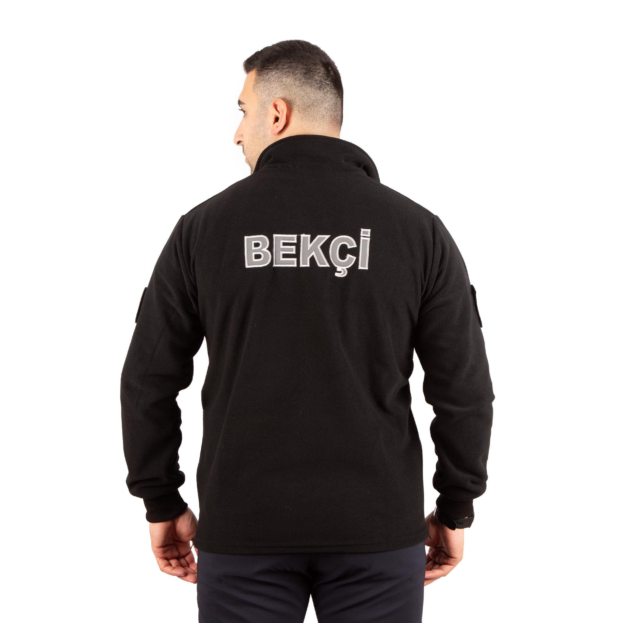 Bekçi Polar Mont Siyah