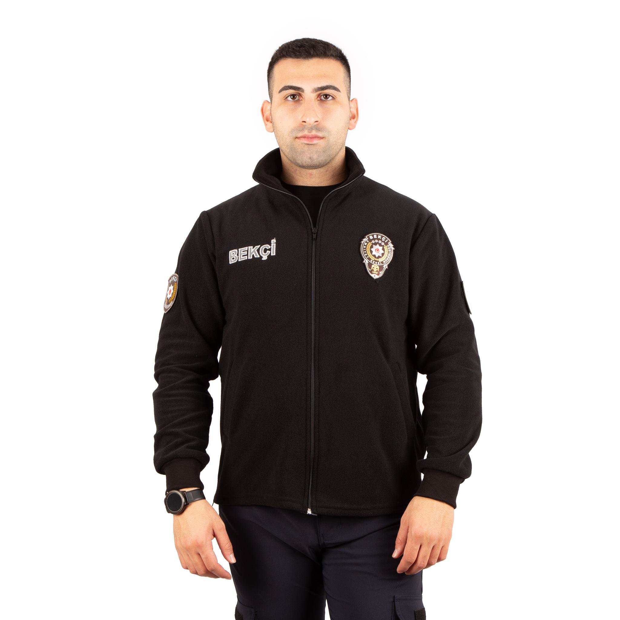 Bekçi Polar Mont Siyah