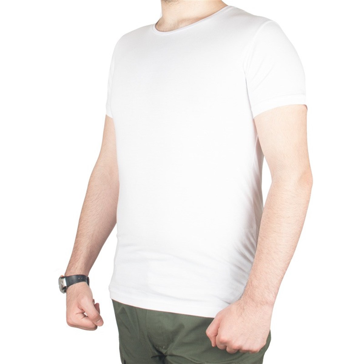 Beyaz Basic Tişört