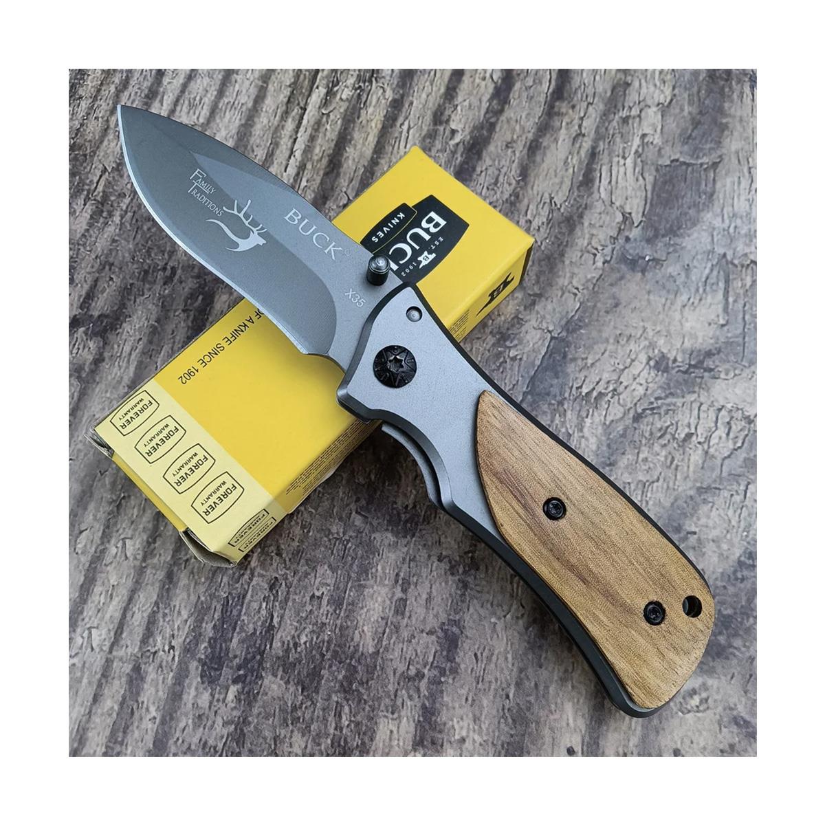 Buck Family Çakı Zeytin Kabza 15cm