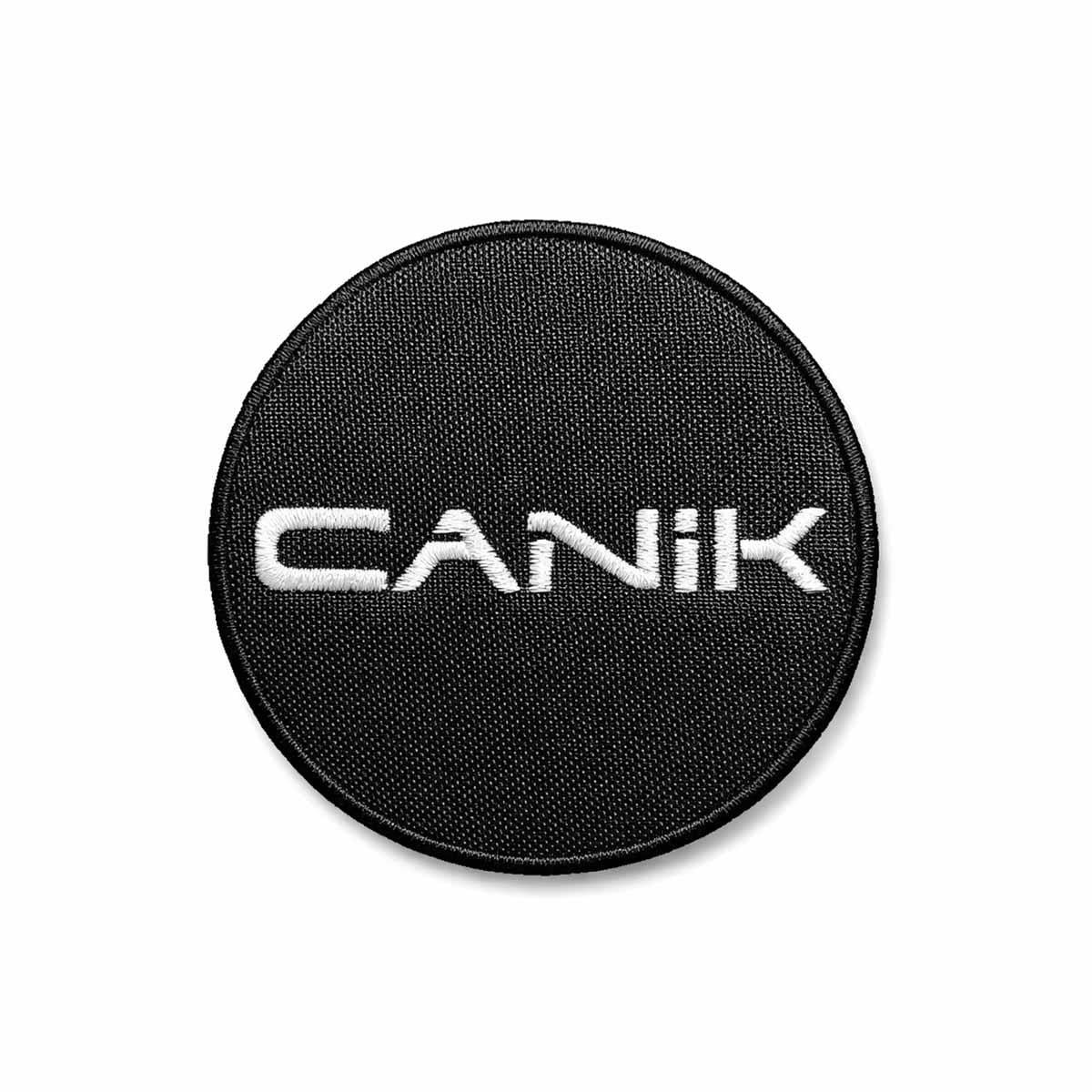 Canik Patch Nakışlı Siyah 8cm