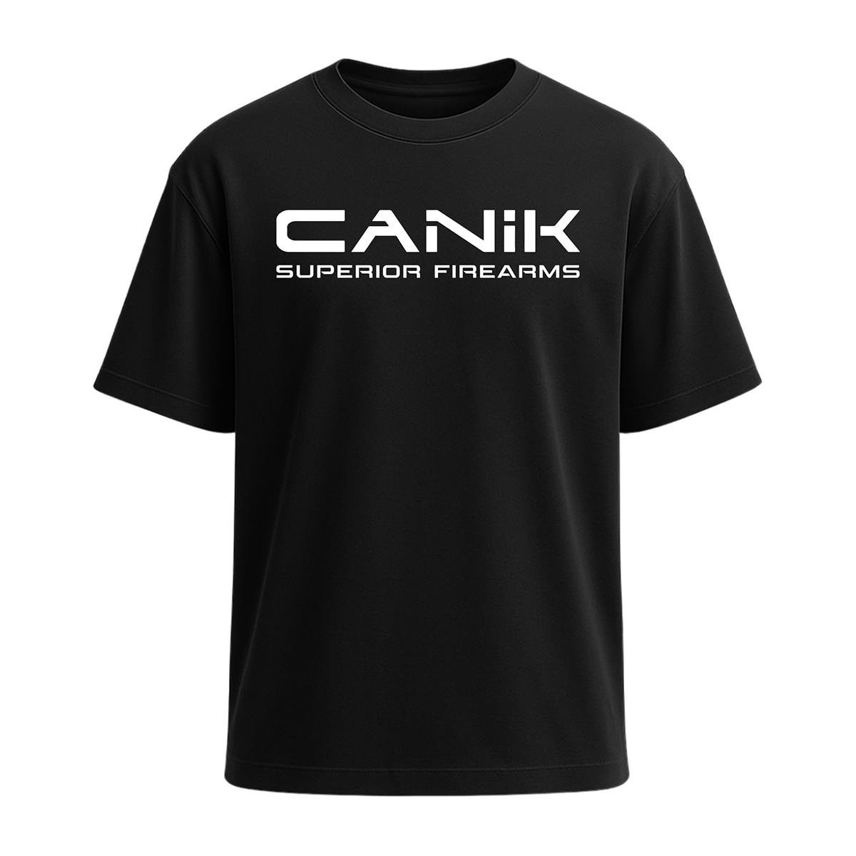 Canik Superior Firearms Baskılı Tişört Siyah