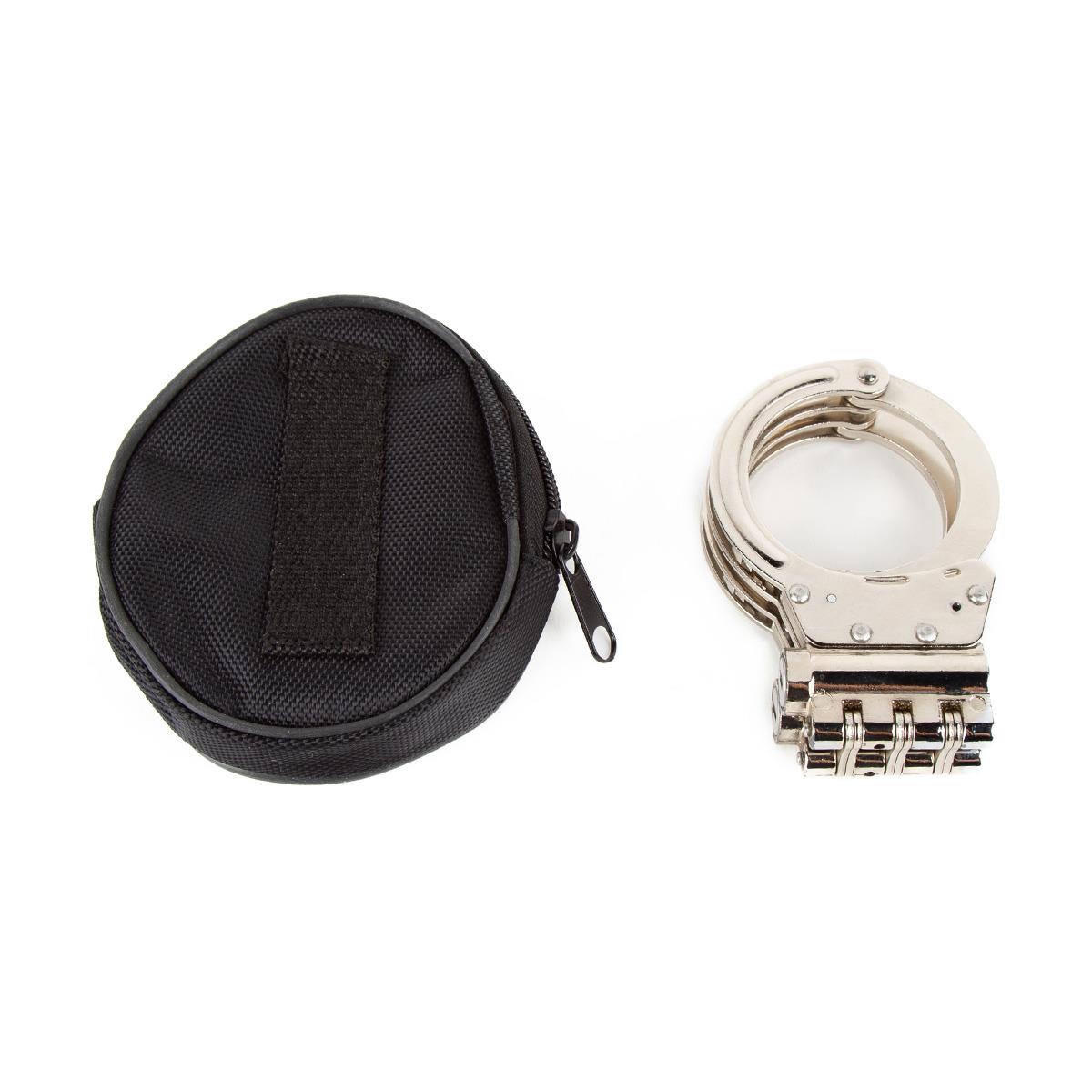 Çift Kilitli Menteşeli Polis Kelepçesi