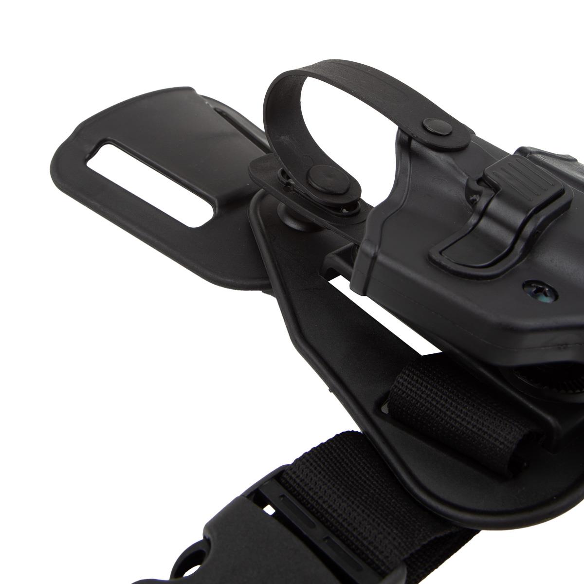 Comfort-Tac Sarsılmaz K2 (9mm) Alçak Taşıma Tabanca Kılıfı Seviye 2 Önü Şarjörlüklü Siyah