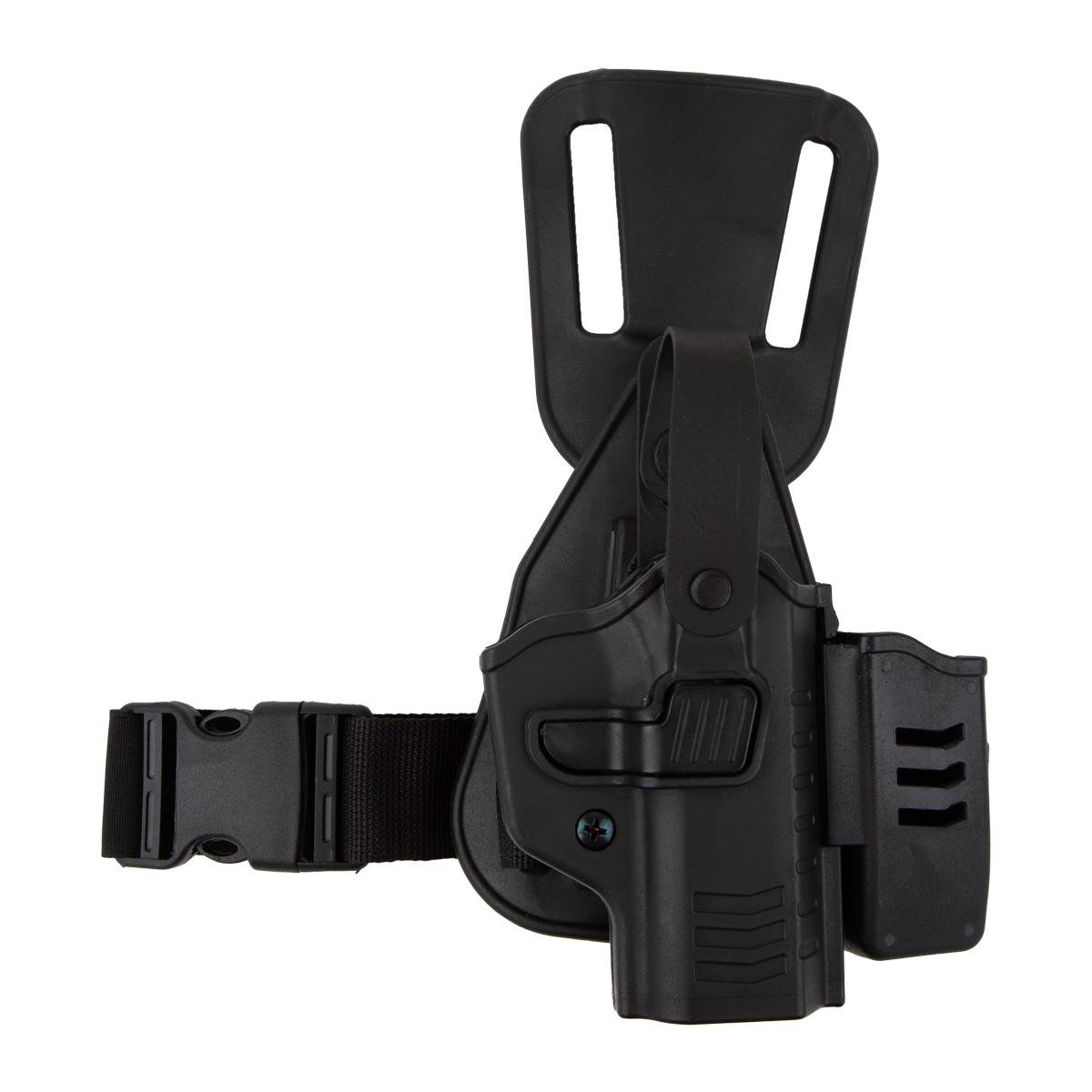 Comfort-Tac Sarsılmaz K2 (9mm) Alçak Taşıma Tabanca Kılıfı Seviye 2 Önü Şarjörlüklü Siyah