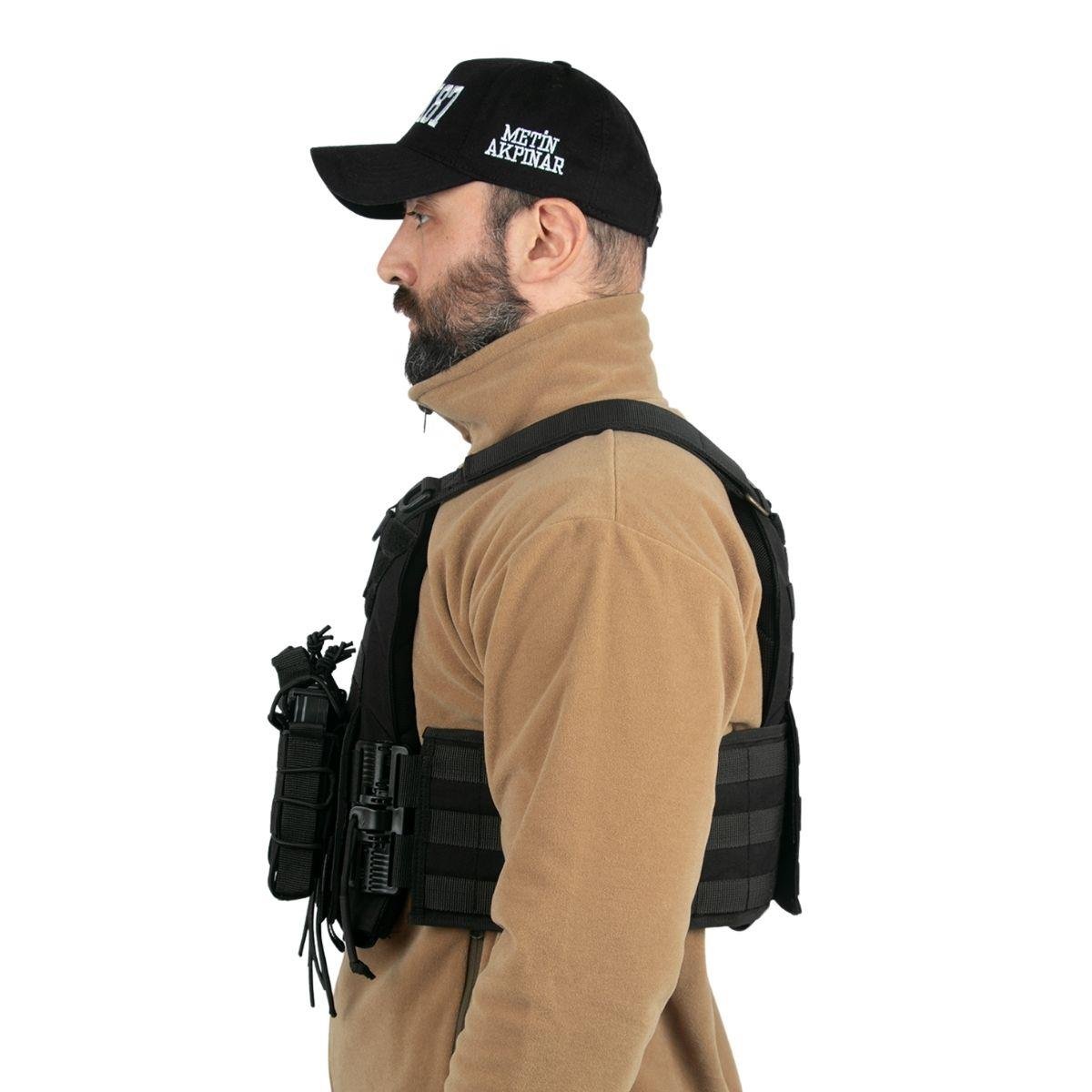 Cordura Hücum Yeleği Siyah