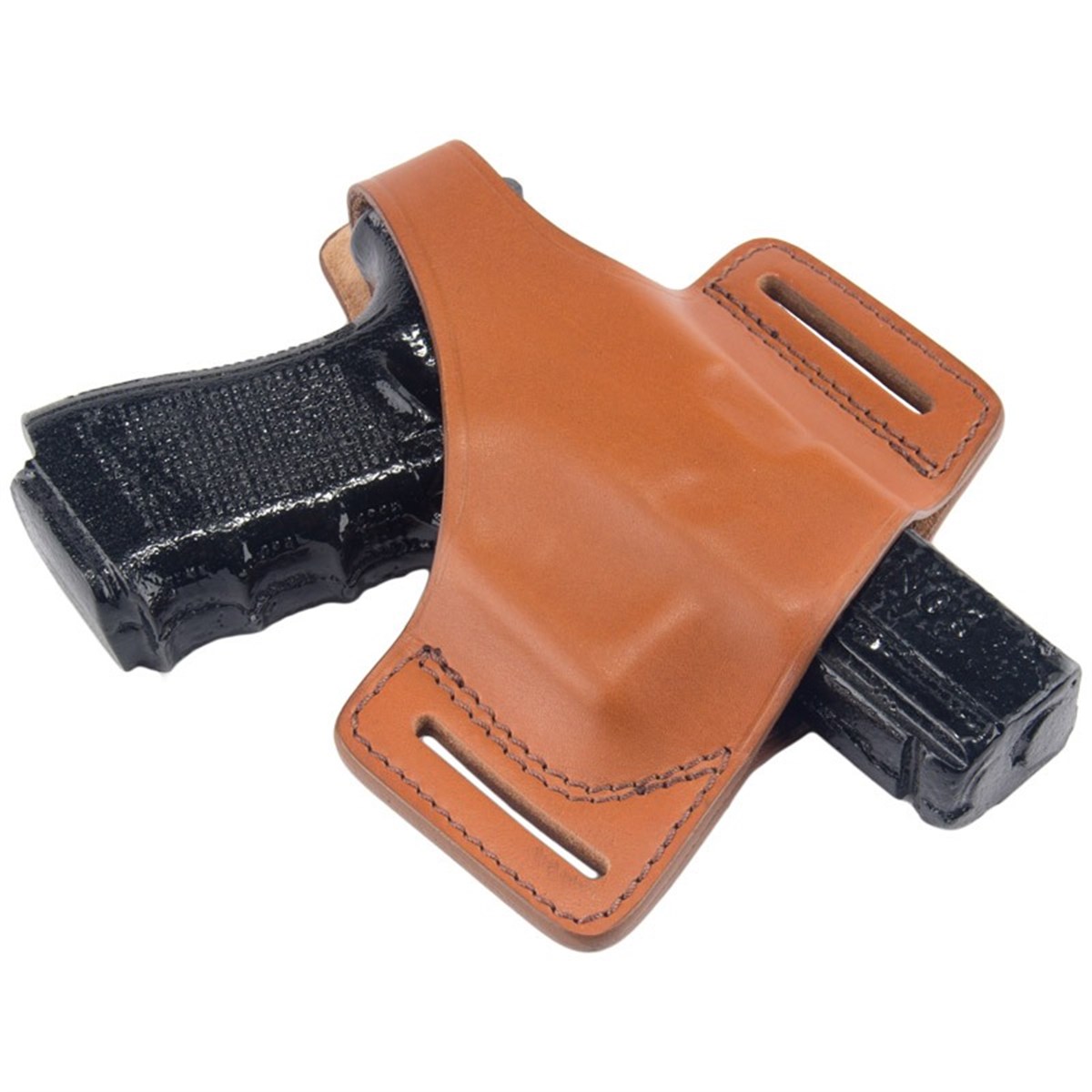 Cz 75 Deri Silah Kılıfı Yarım Kelebek Kahverengi