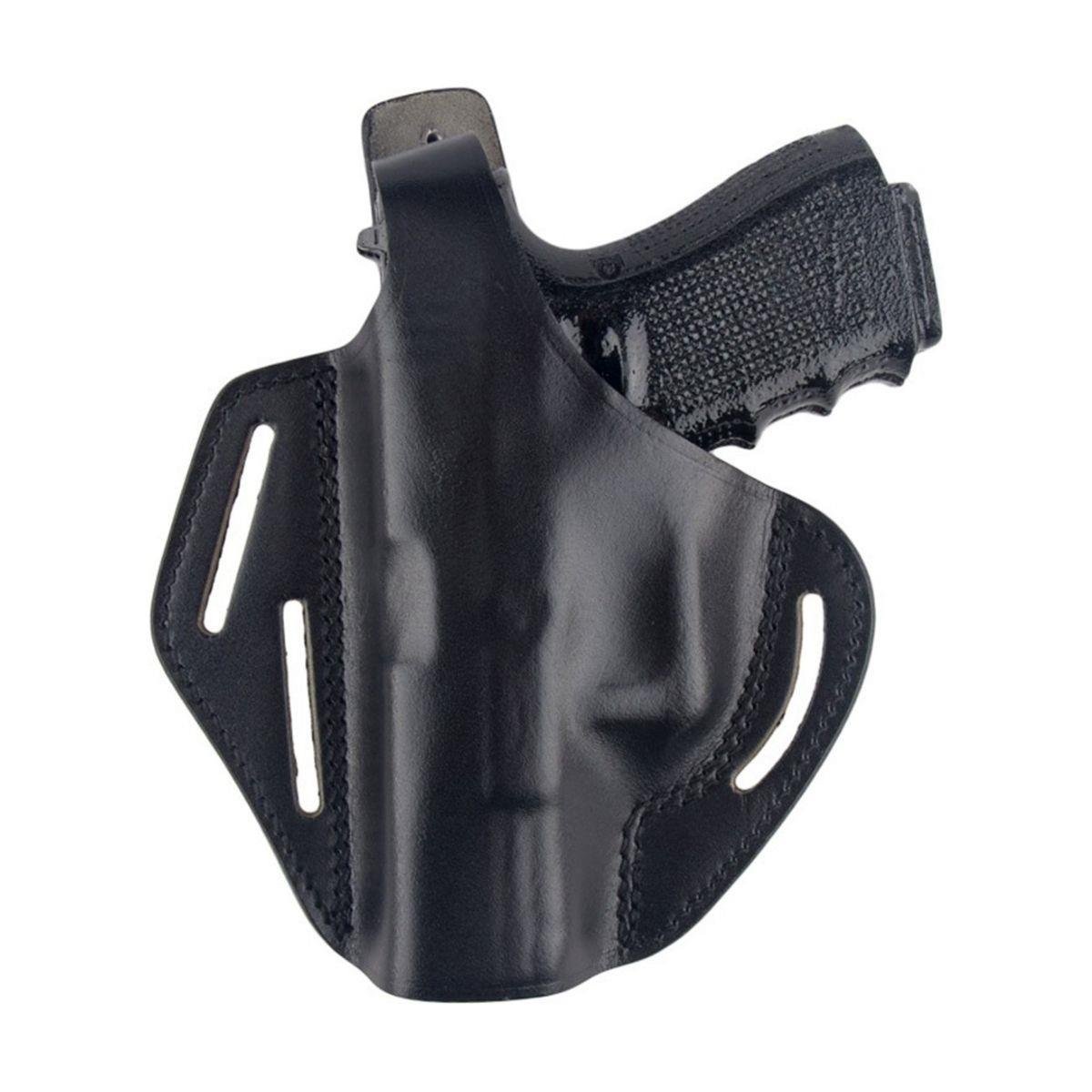 CZ 75B Deri Tabanca Kılıfı Tam Kelebek Siyah SOL EL