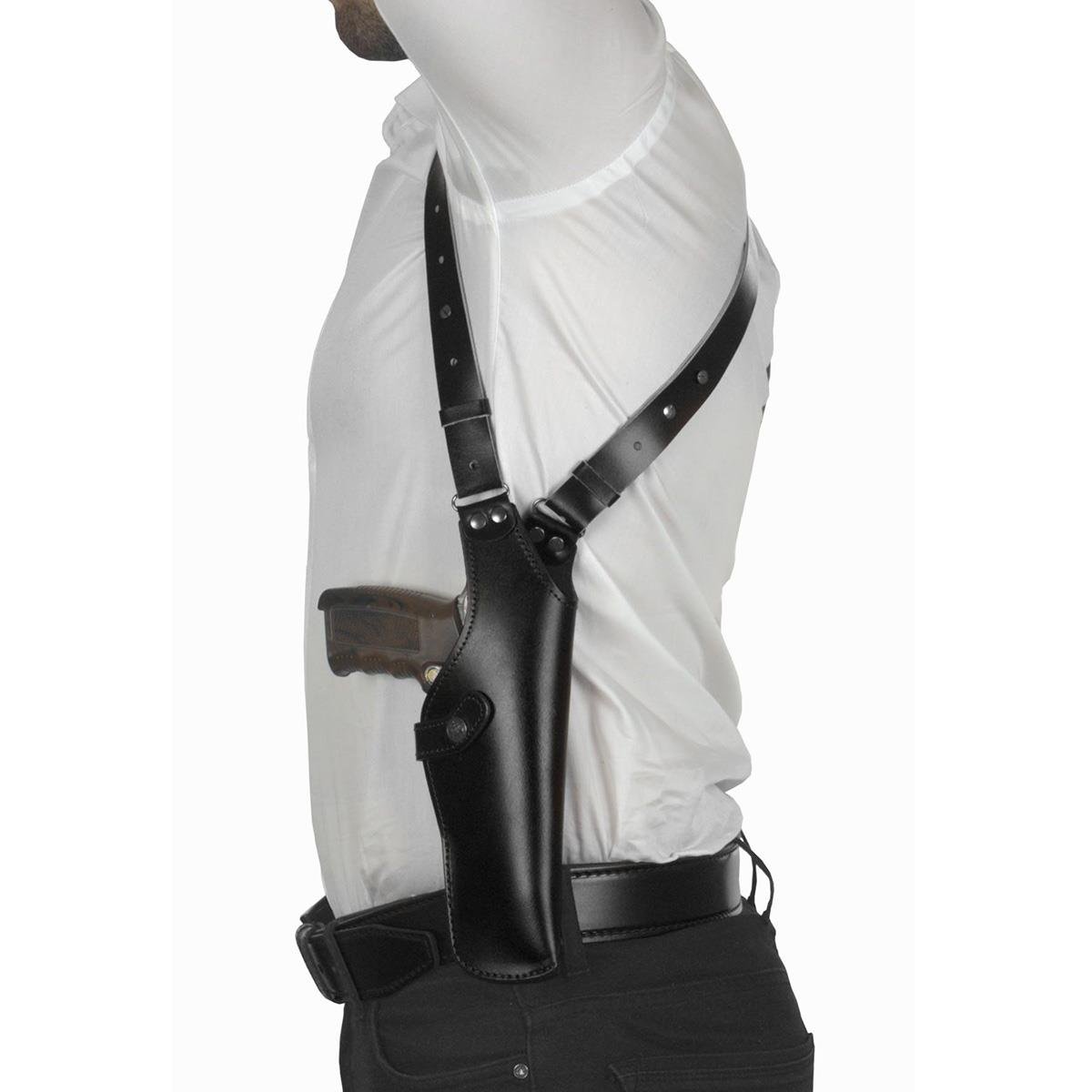 Dik Deri Koltuk Altı Tabanca Kılıfı-Universal