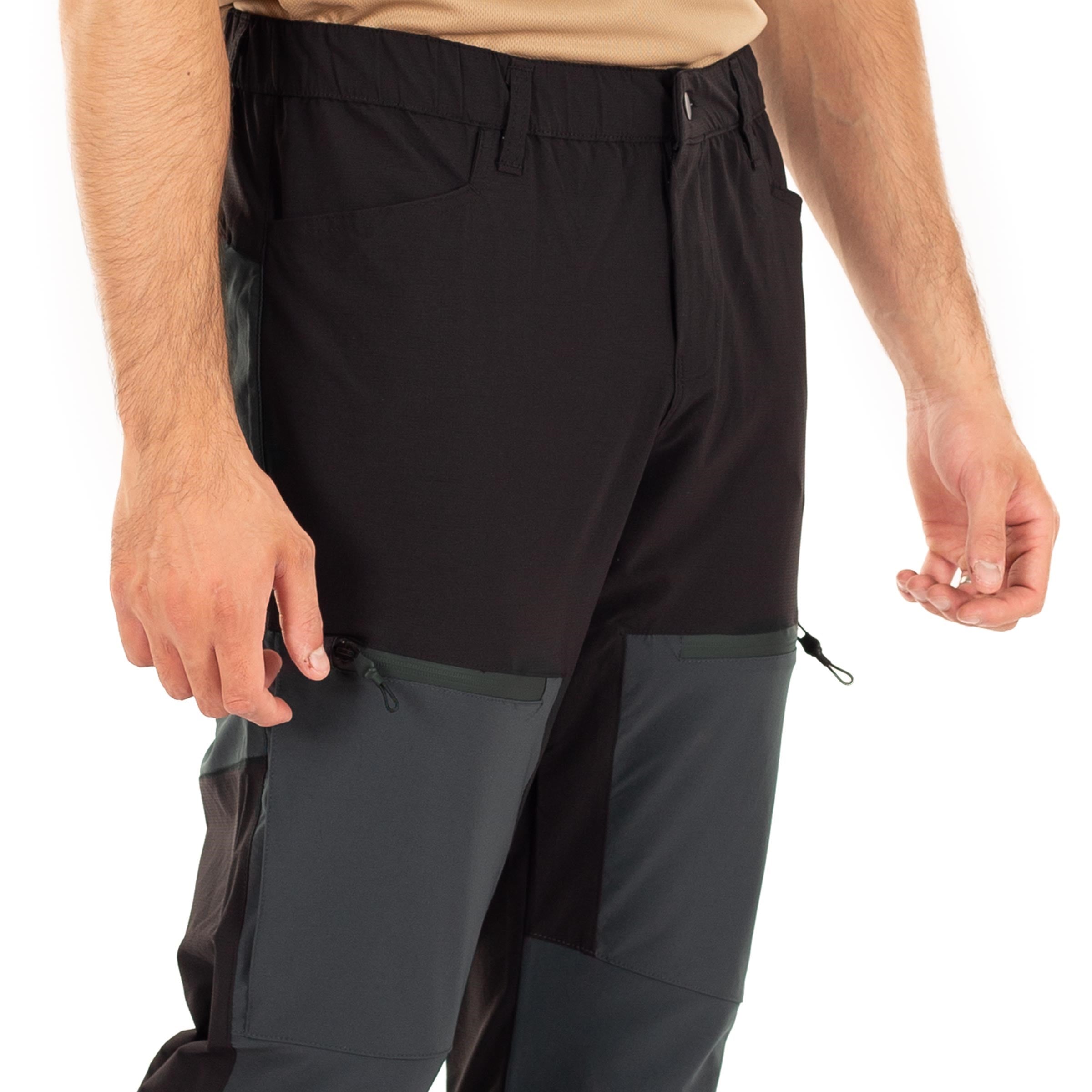Dual Flex Taktik Pantolon Likralı Esnek Antrasit-Siyah